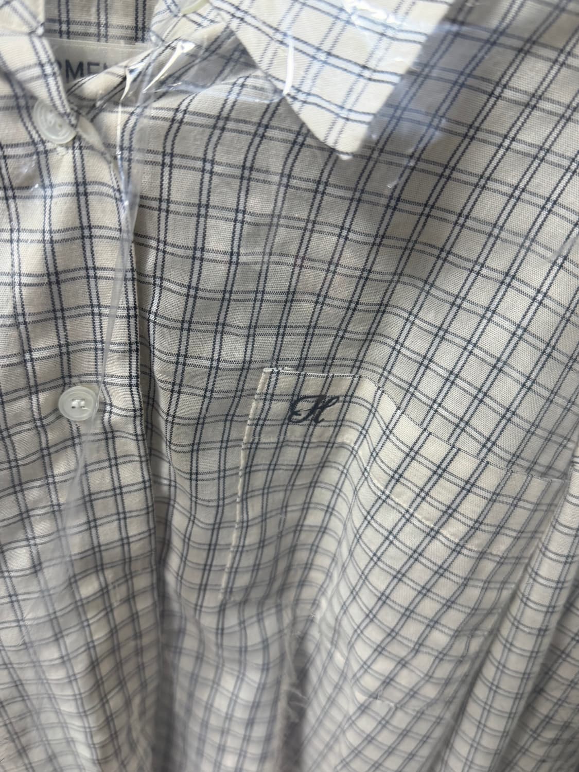 (1회착용) 헤더먼트 geek check shirts 셔츠 상품이미지8