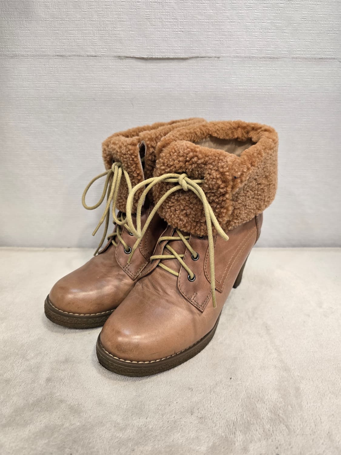 소다 양털 앵클 부츠 230mm 상품이미지1