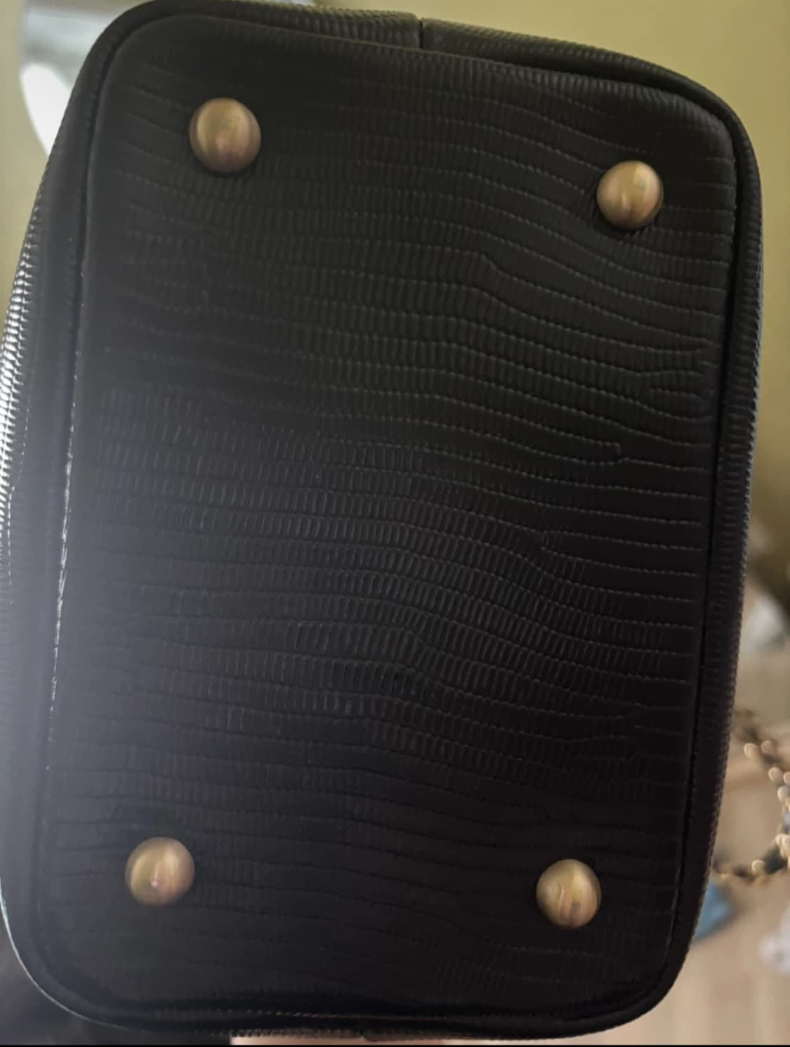 카디널레드 벨백 Bell bag lizard 상품이미지4