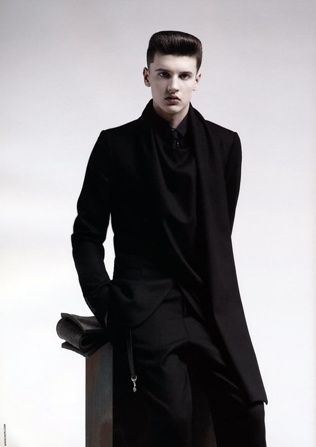 디올옴므 10aw 스카프 테일러드 자켓 상품이미지10