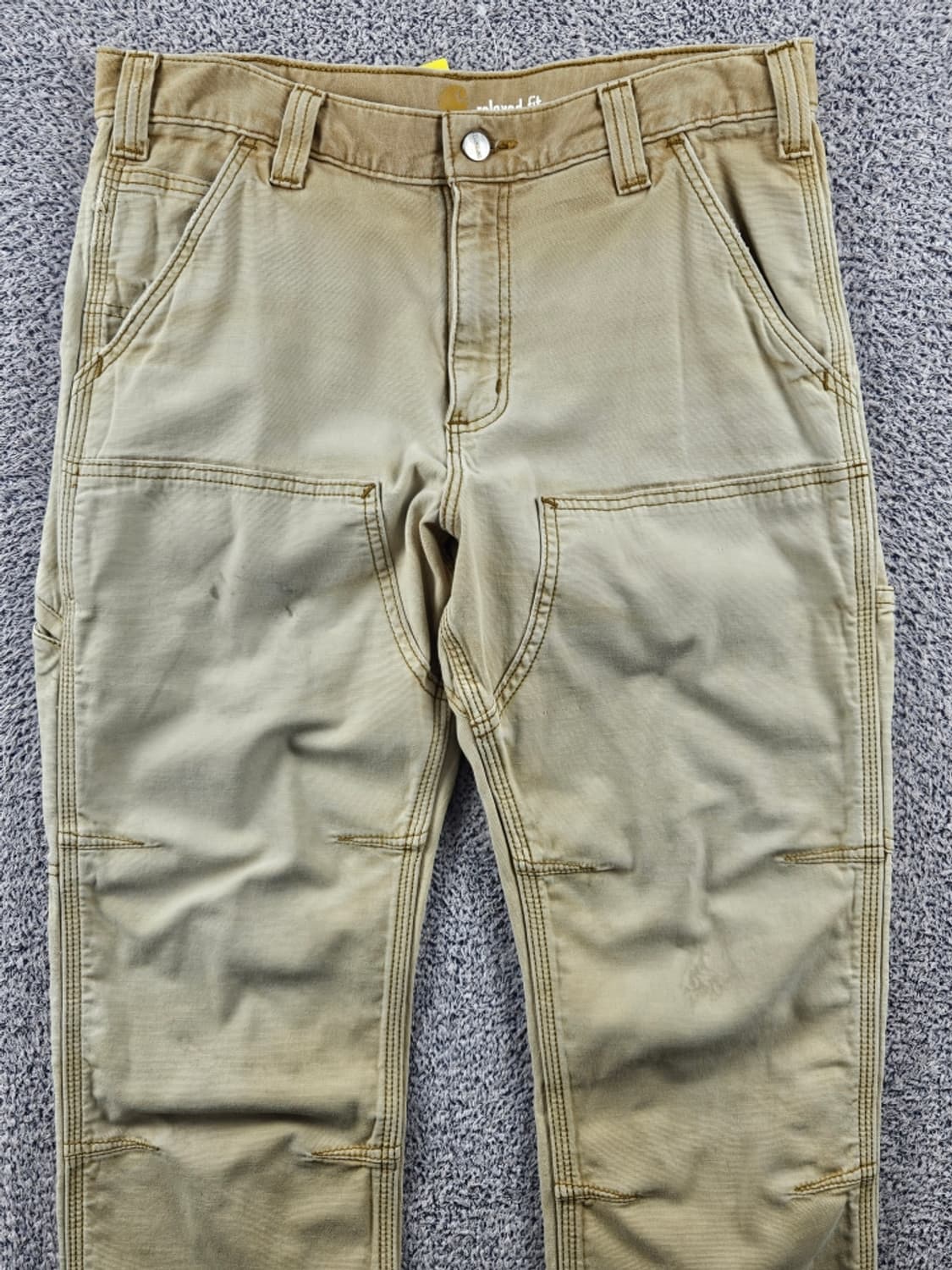 칼하트 코튼 캔버스 더블니 워크 팬츠 ( 32X30 ) / 9000 상품이미지5