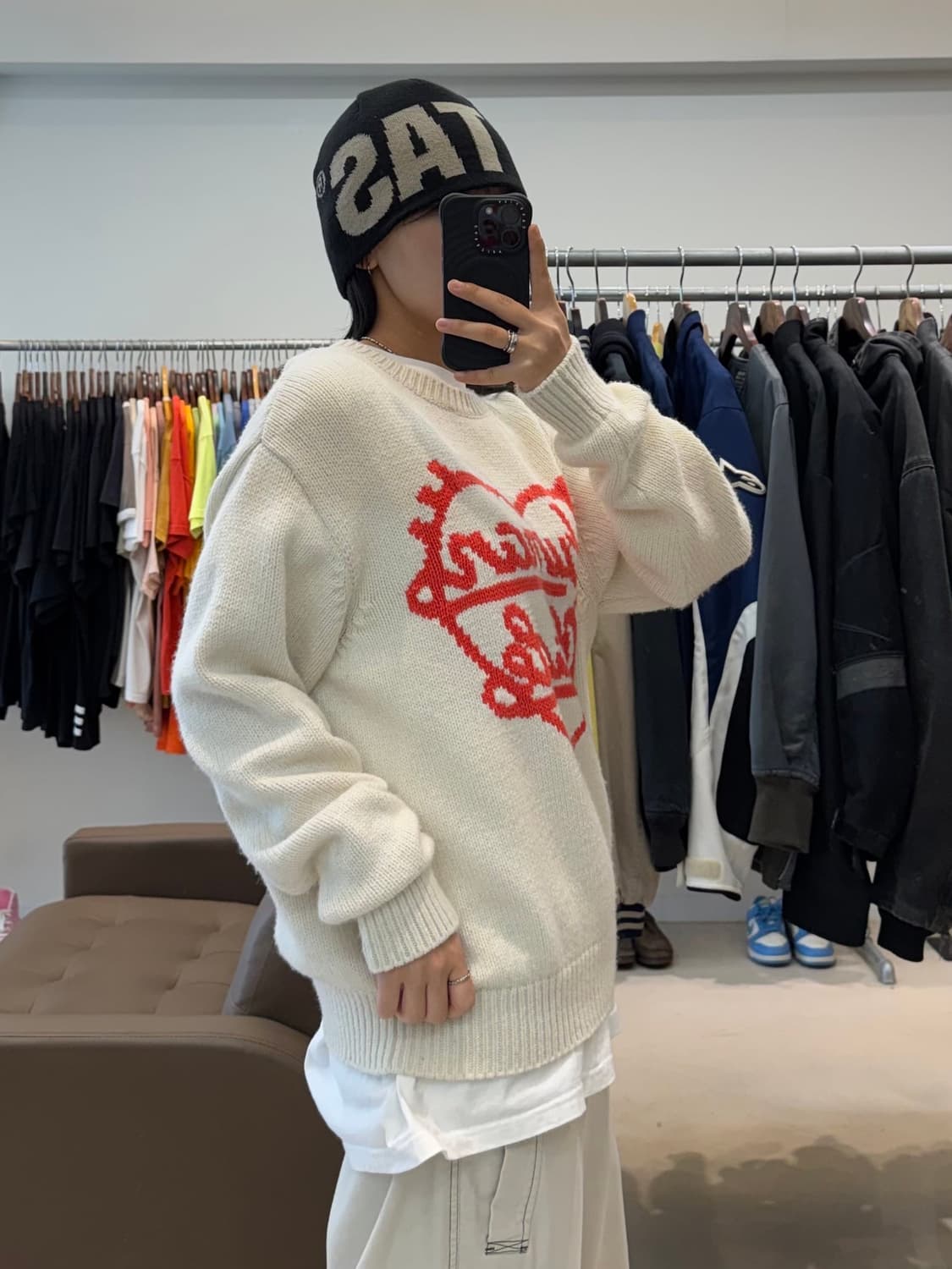 휴먼메이드 로우 게이지 니트 상품이미지2