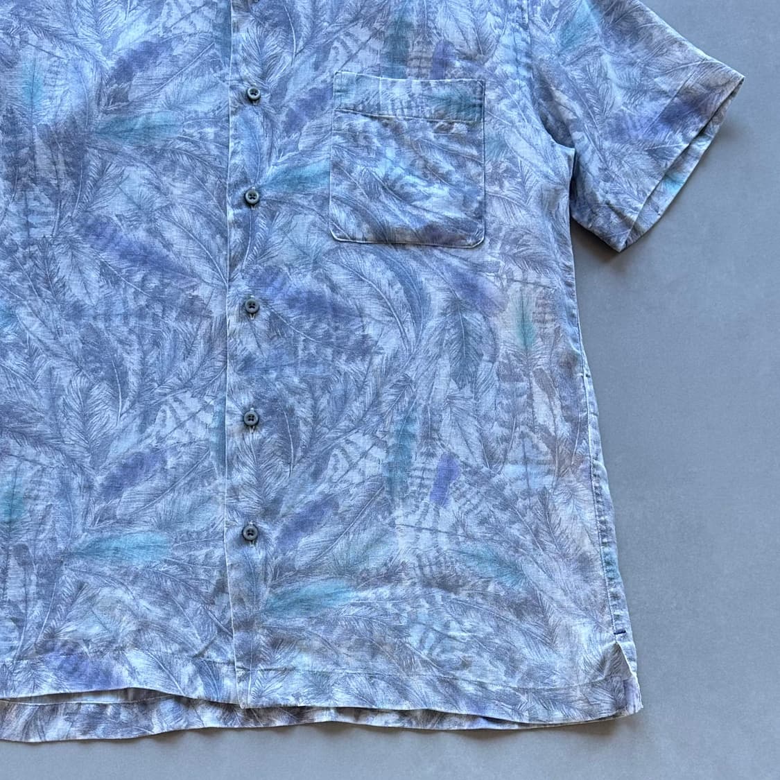 [M]LANVIN 랑방 하와이안 린넨 여성 반팔 셔츠 상품이미지3