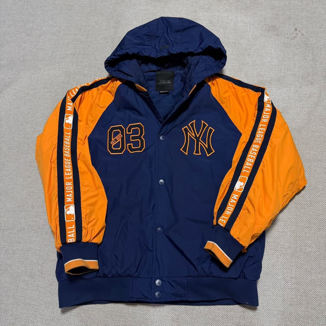 MLB 뉴욕 양키스 후드 봄버 자켓 상품이미지1