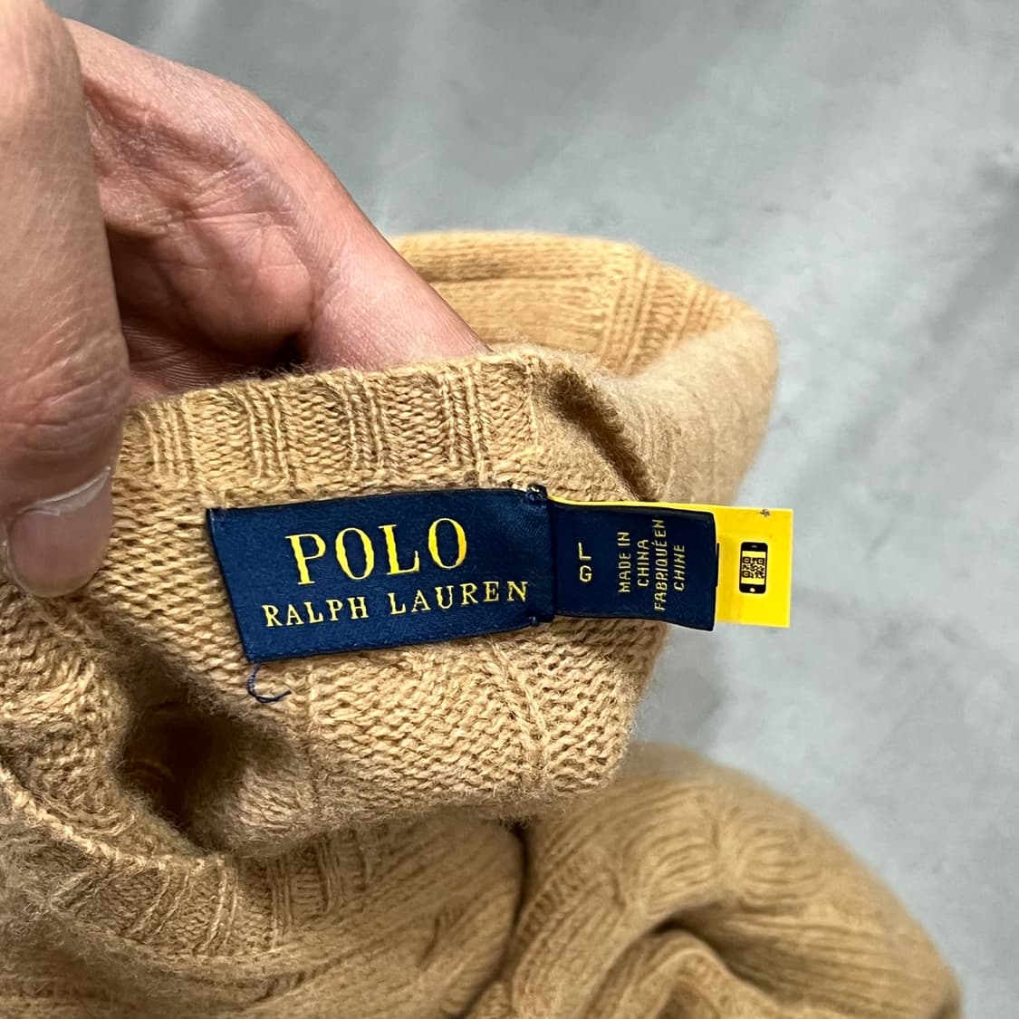  폴로랄프로렌 꽈배기 울 캐시미어 니트 y15860 상품이미지6