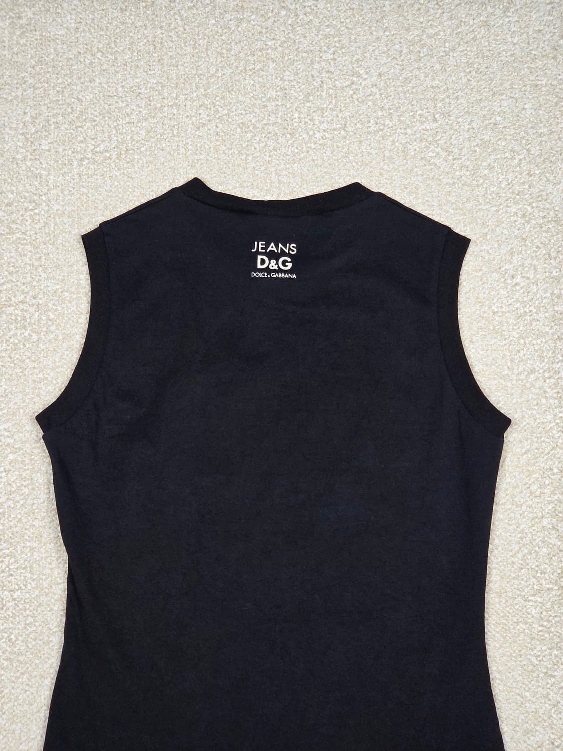 (새상품) [D&G] 백 로고 코튼 슬리브리스 티셔츠 | S00127 상품이미지6