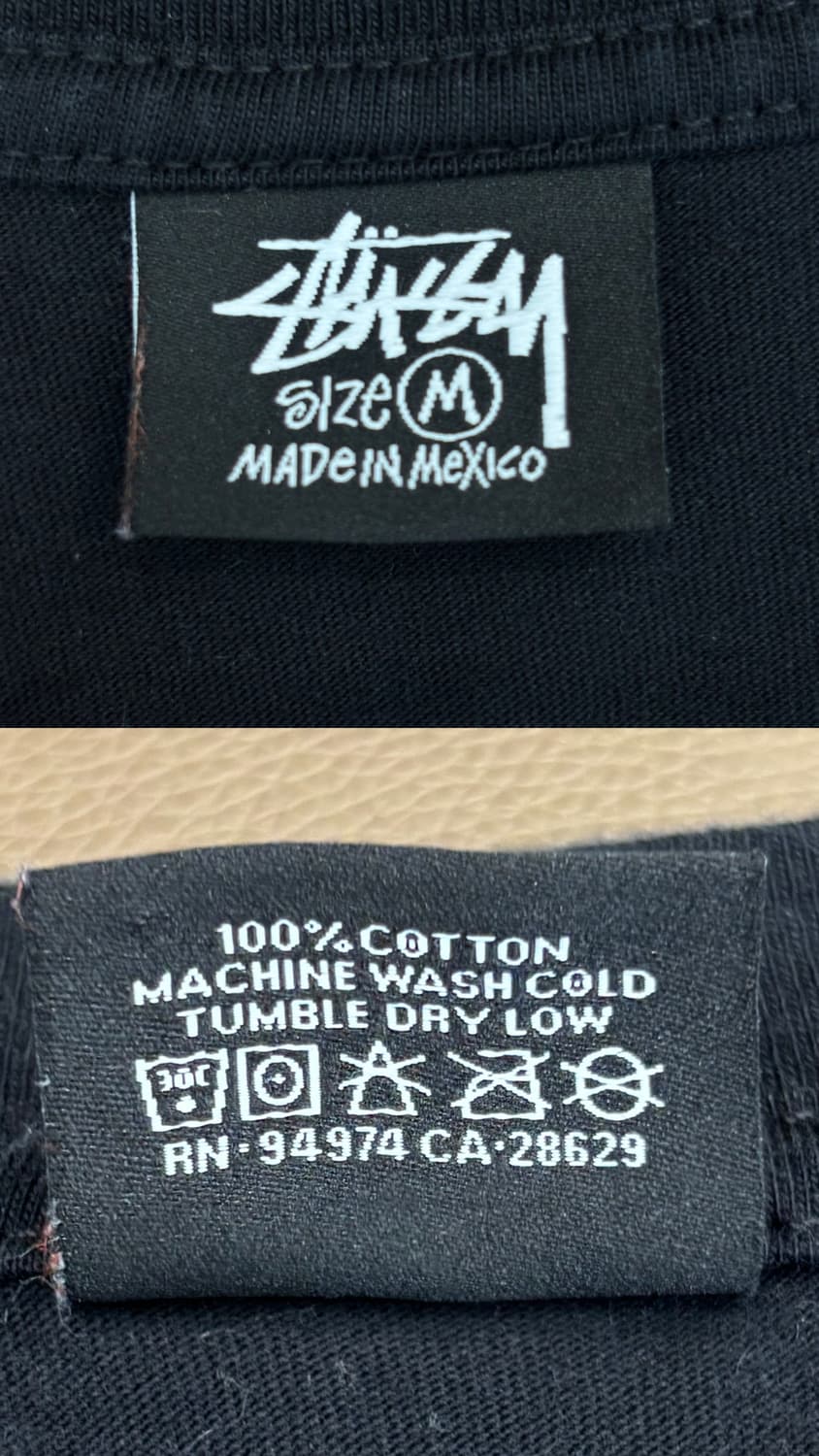 스투시 다이스 피그먼트 다이드 티셔츠 상품이미지10