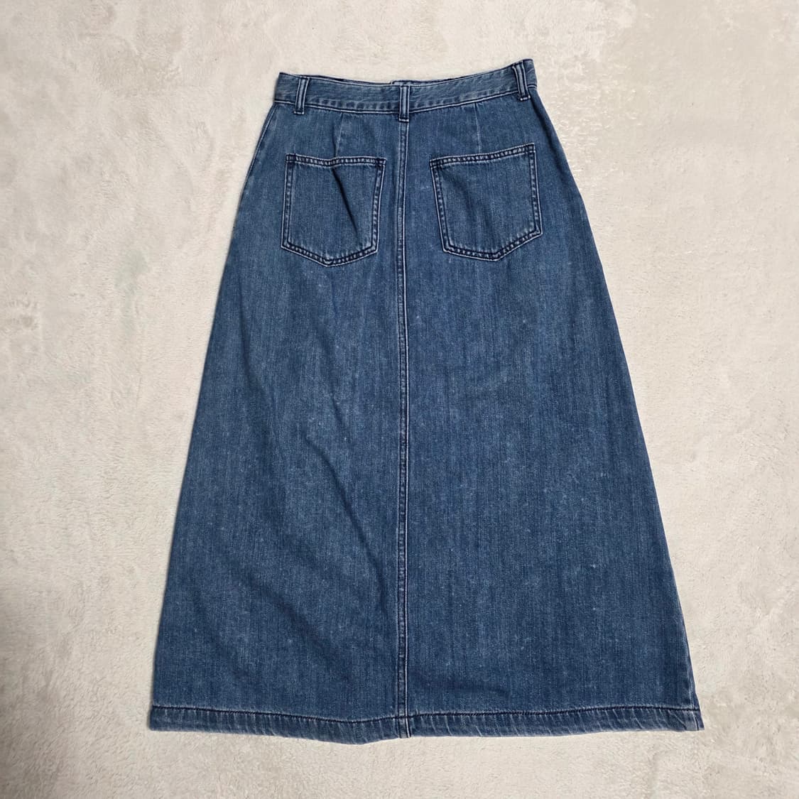 (S)여성 에잇세컨즈 롱 데님 스커트 상품이미지3