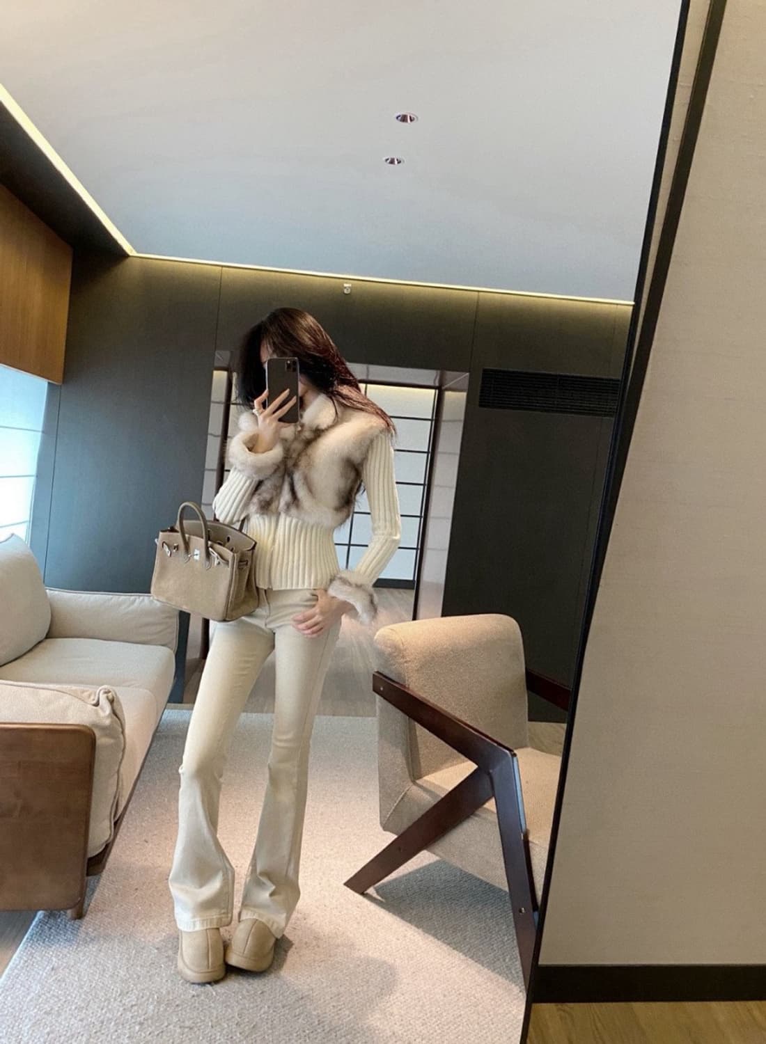 26SS 셀린느 트리밍니트집업 상품이미지3