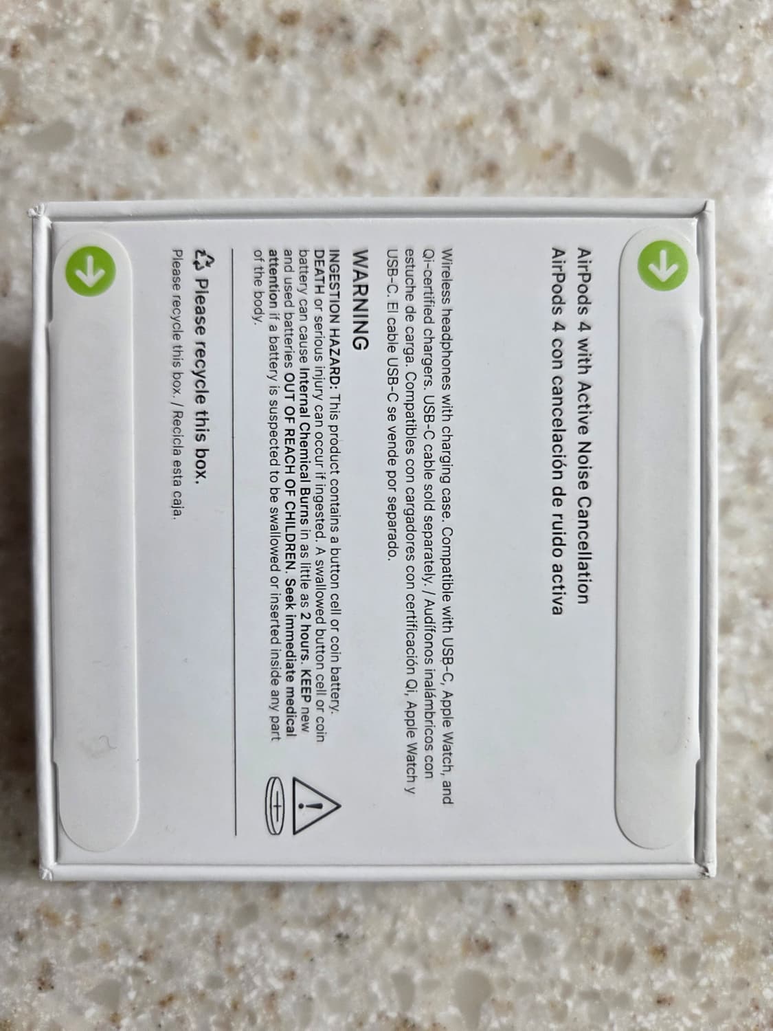 에어팟4세대 노캔 새상품 팝니다. 상품이미지2