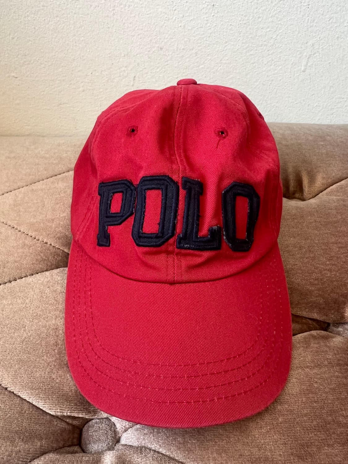 폴로랄프로렌 레드 로고캡모자 볼캡 상품이미지1