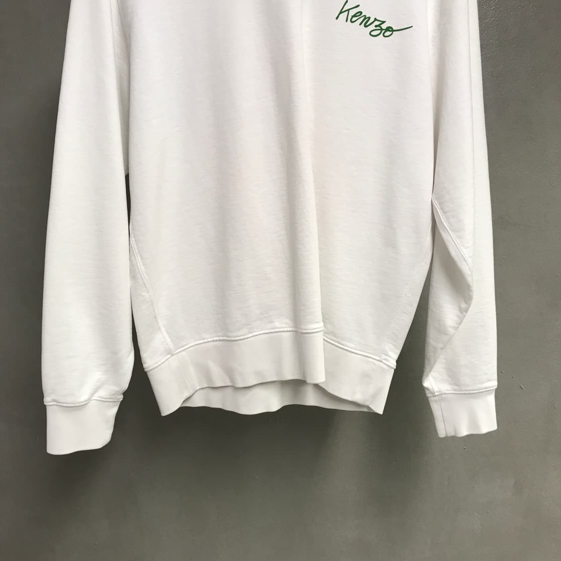 겐조 플라워 맨투맨 화이트 M 상품이미지3