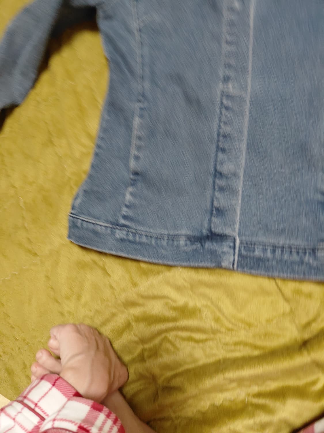 90s 빈티지 차이나카라 데님자켓 상품이미지5