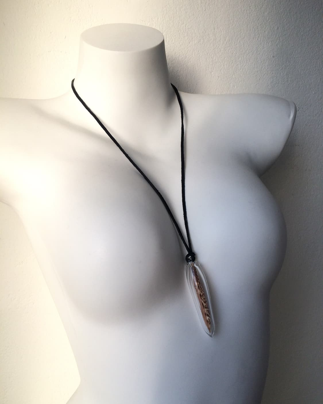 feather pendent necklace 상품이미지6