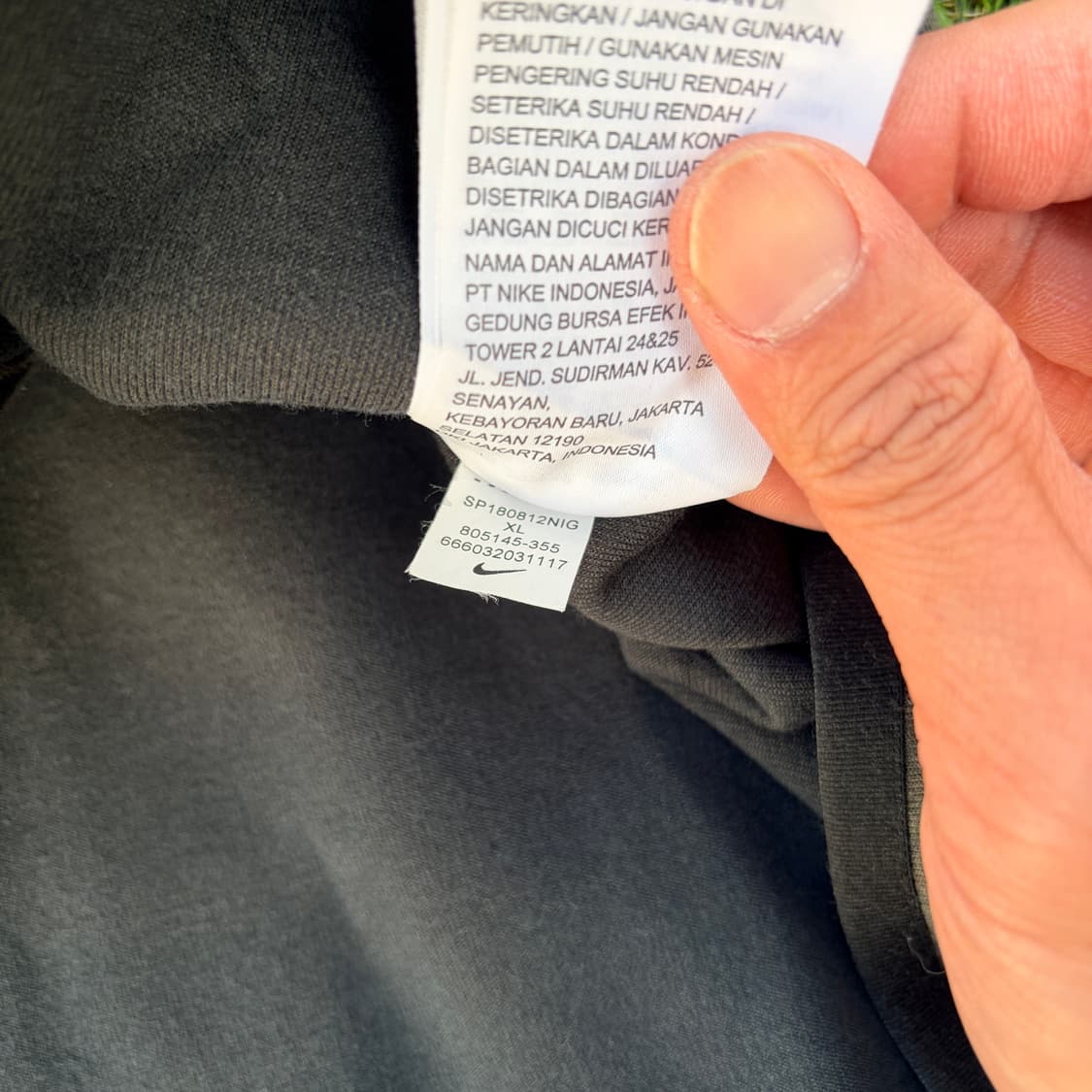 XL)나이키 테크팩 카키 투웨이 후드집업 상품이미지6