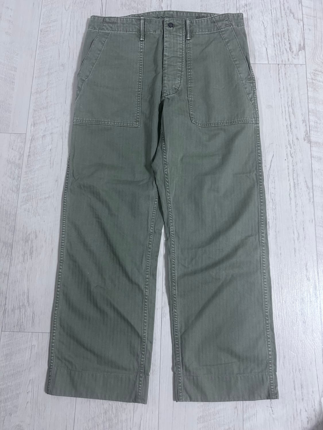 RRL 해링본 퍼티그 팬츠 30x30 상품이미지1