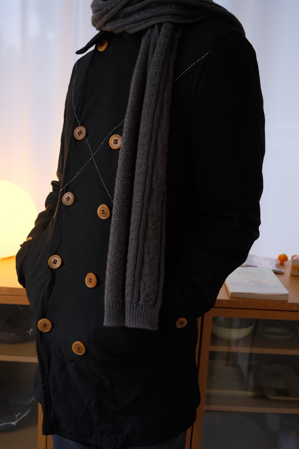 Double-breasted stitch jacket 상품이미지8