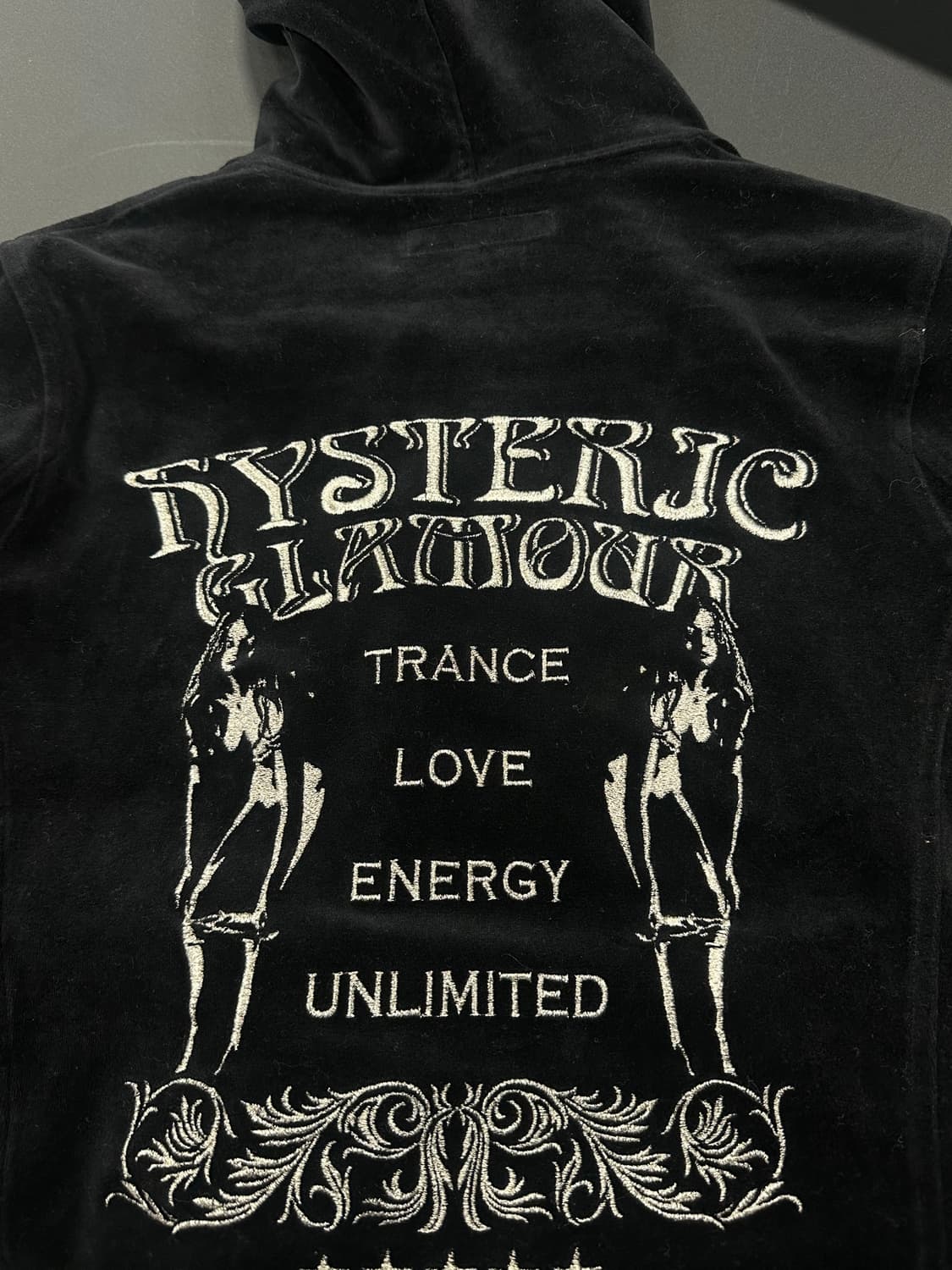 히스테릭 글래머 벨벳 자켓 상품이미지6