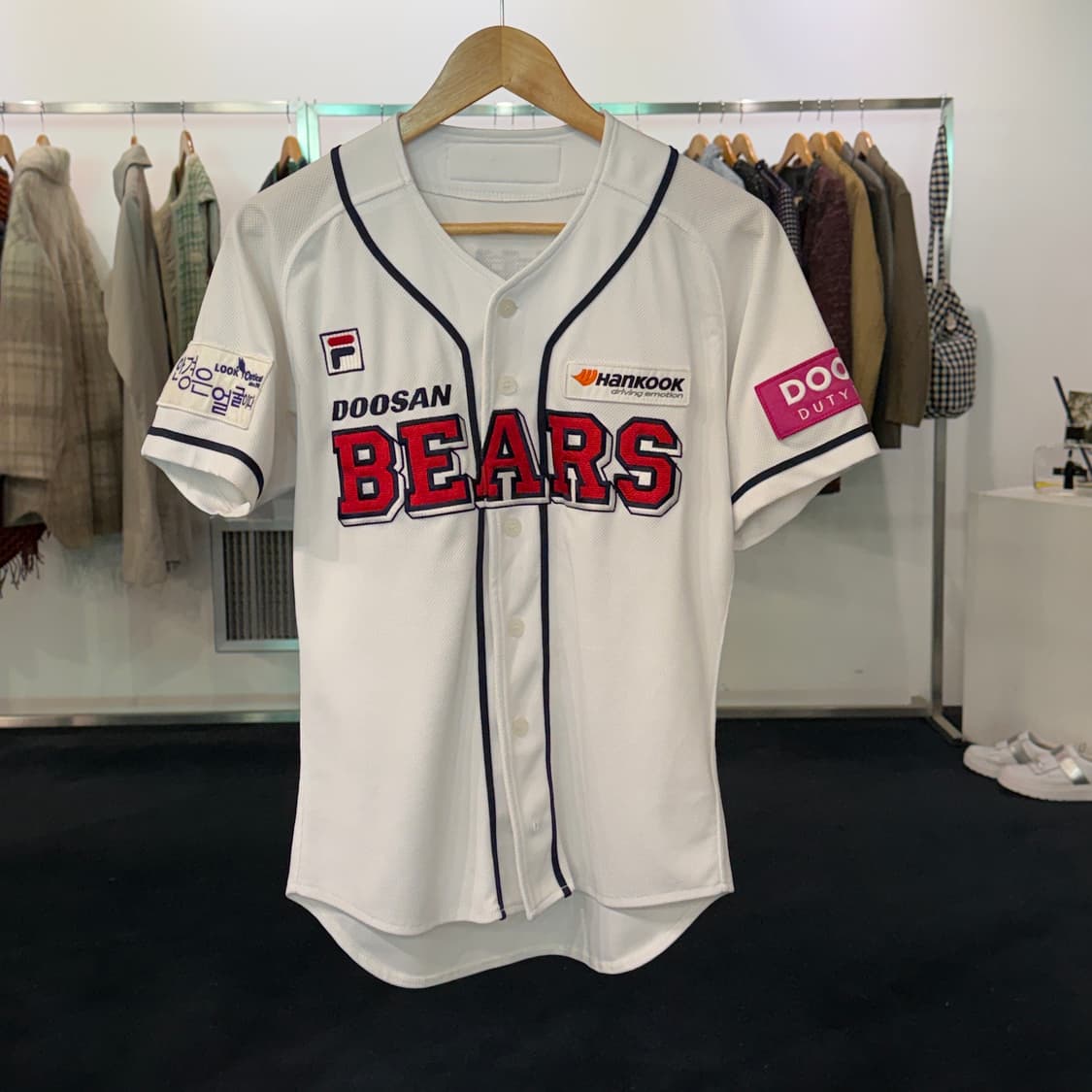 [S] 휠라 두산베어스 민병헌 유니폼 상품이미지1