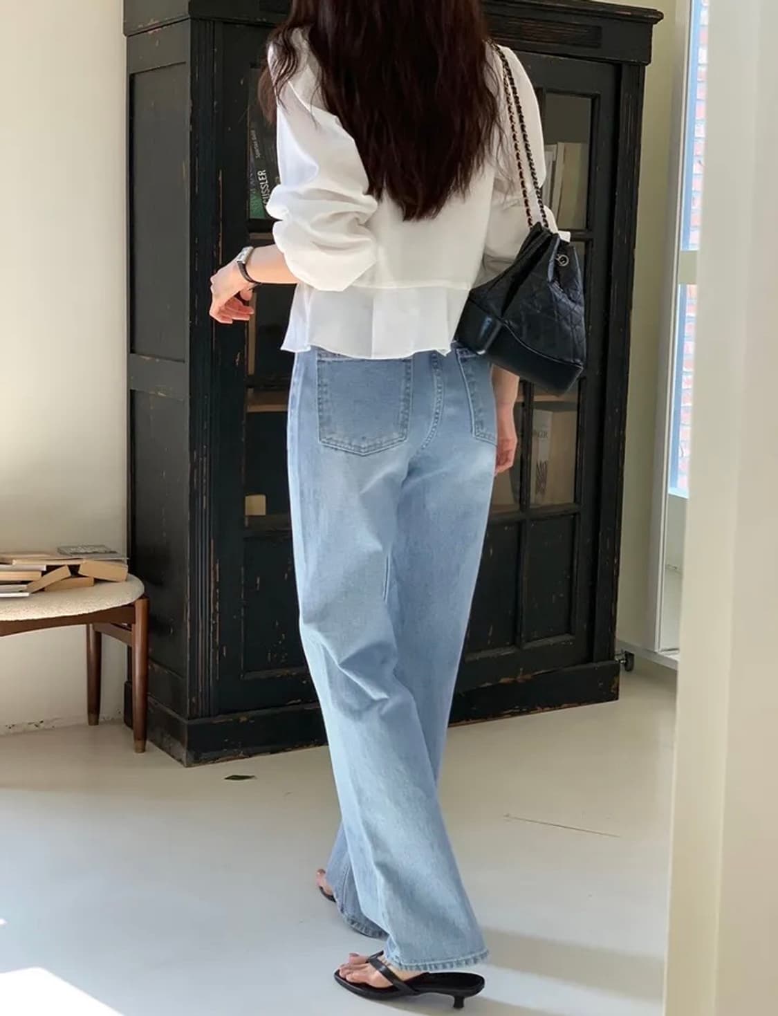 라이크유 연청와이드팬츠m 상품이미지5