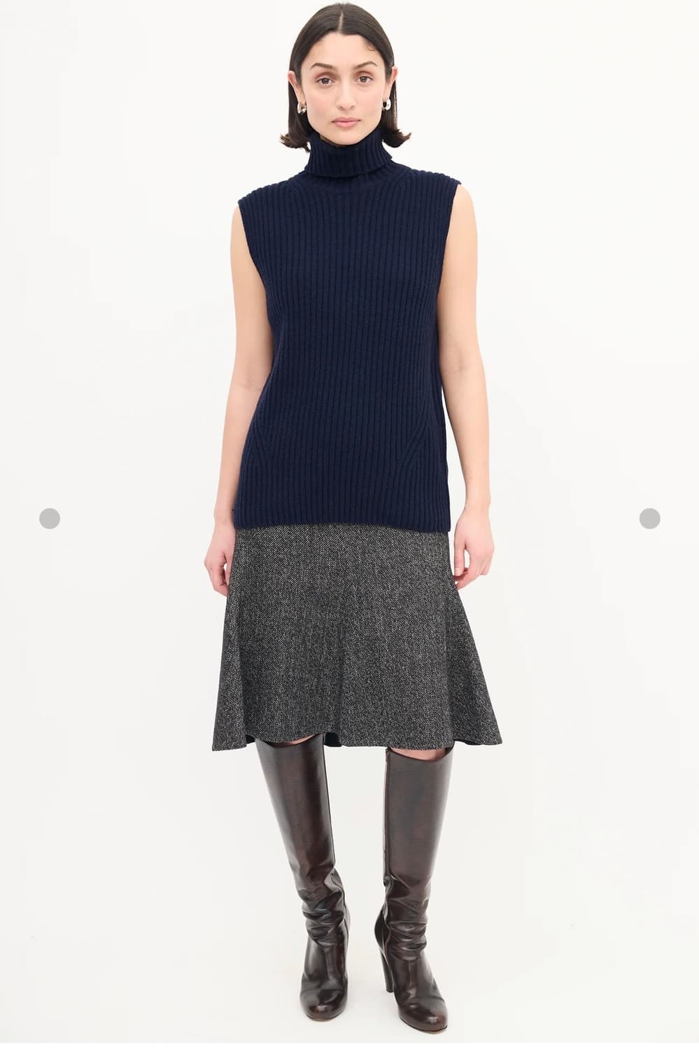 드리스반노튼 니트 베스트 L 상품이미지2