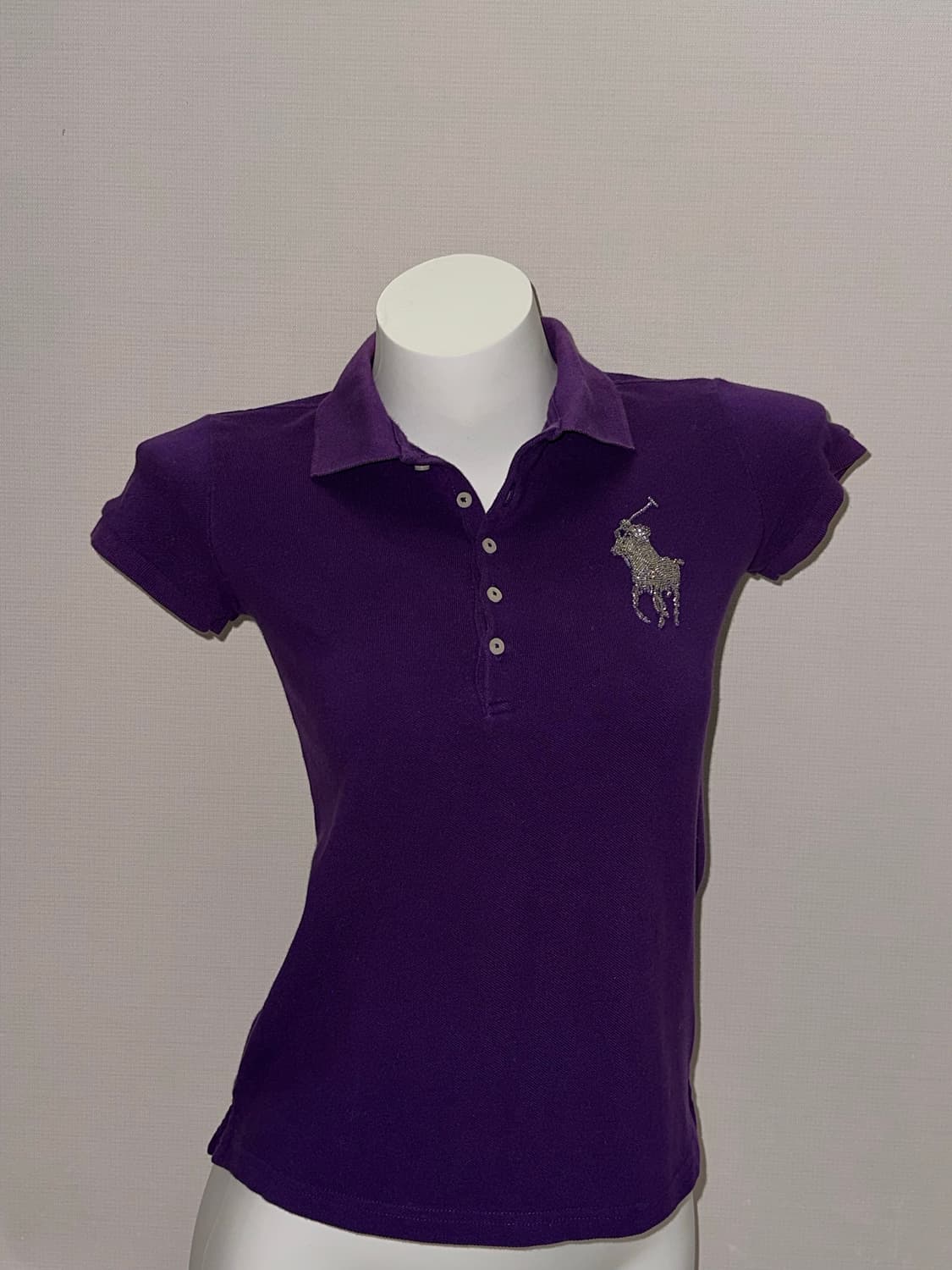 폴로 빅포니 스팽글 비즈 카라티 상품이미지2