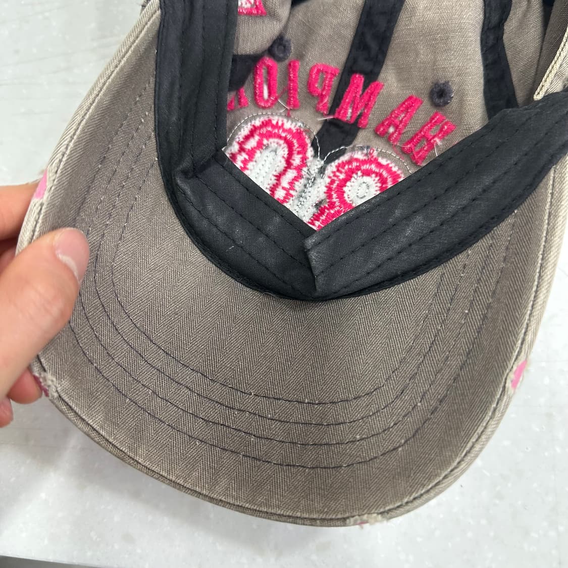 챔피온 Y2K 볼캡 상품이미지5