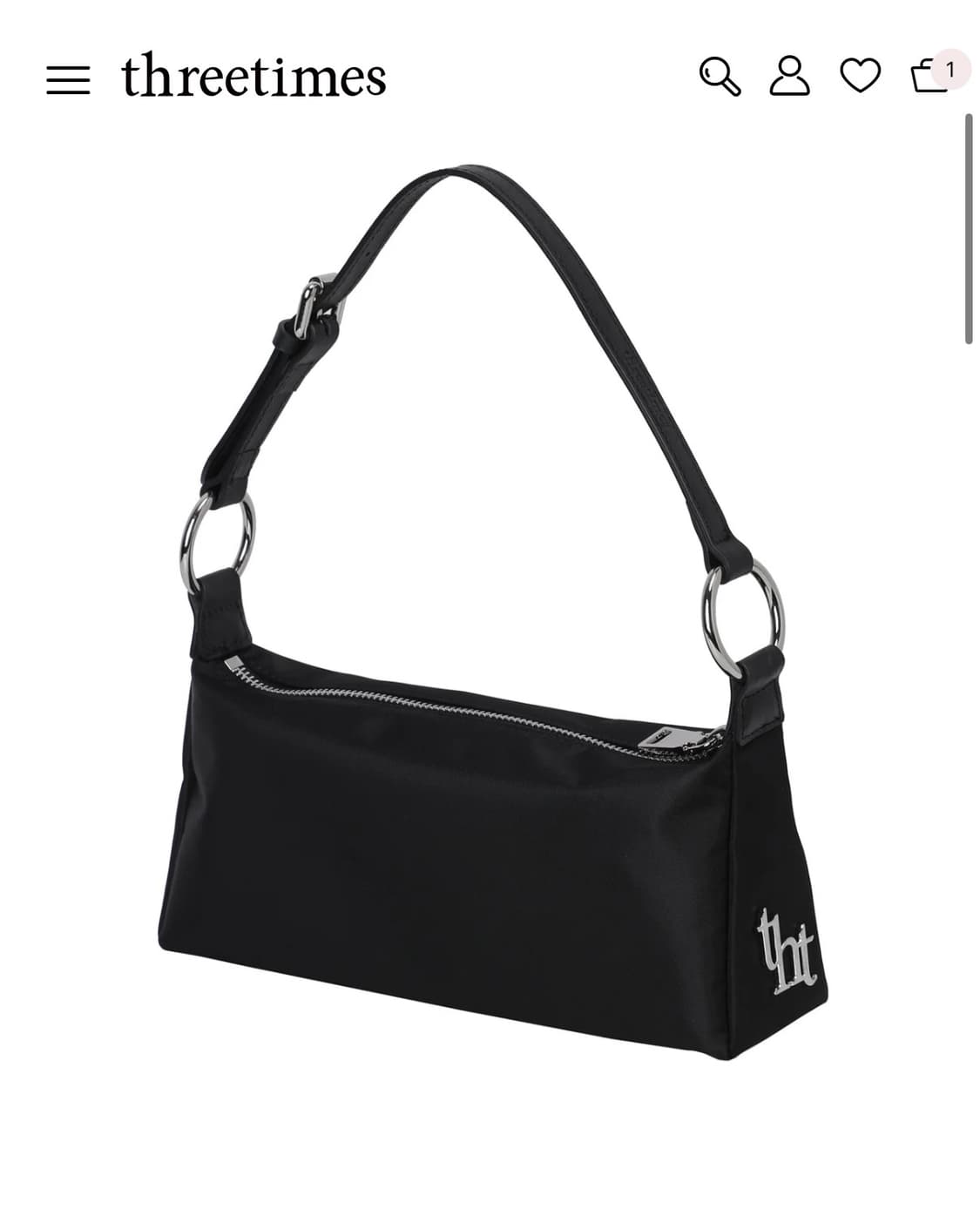 쓰리타임즈 링백 threetimes Ring bag 상품이미지1