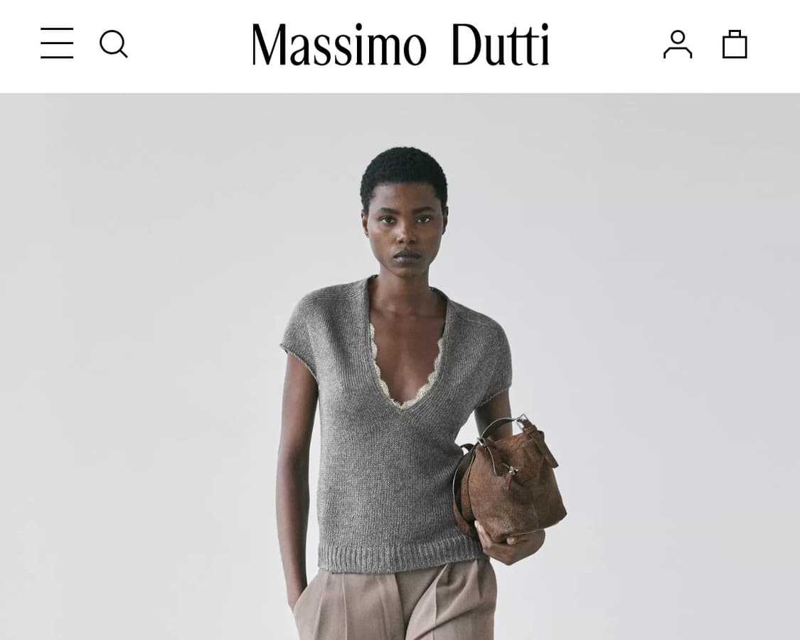 마시모두띠 레이스 반팔 니트 새상품 상품이미지3