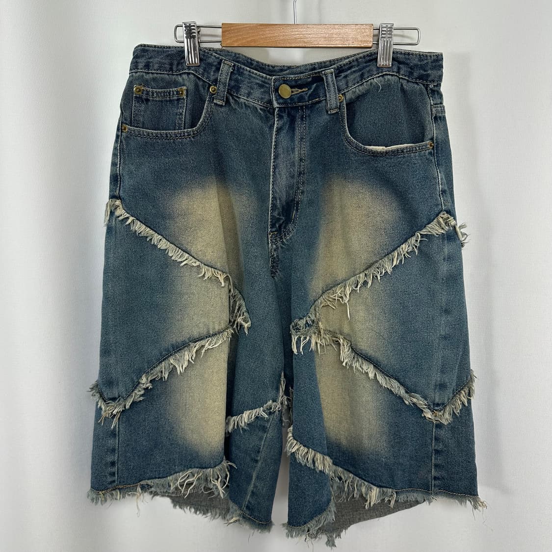 트릴리온 남자 면 청반바지 L  상품이미지1