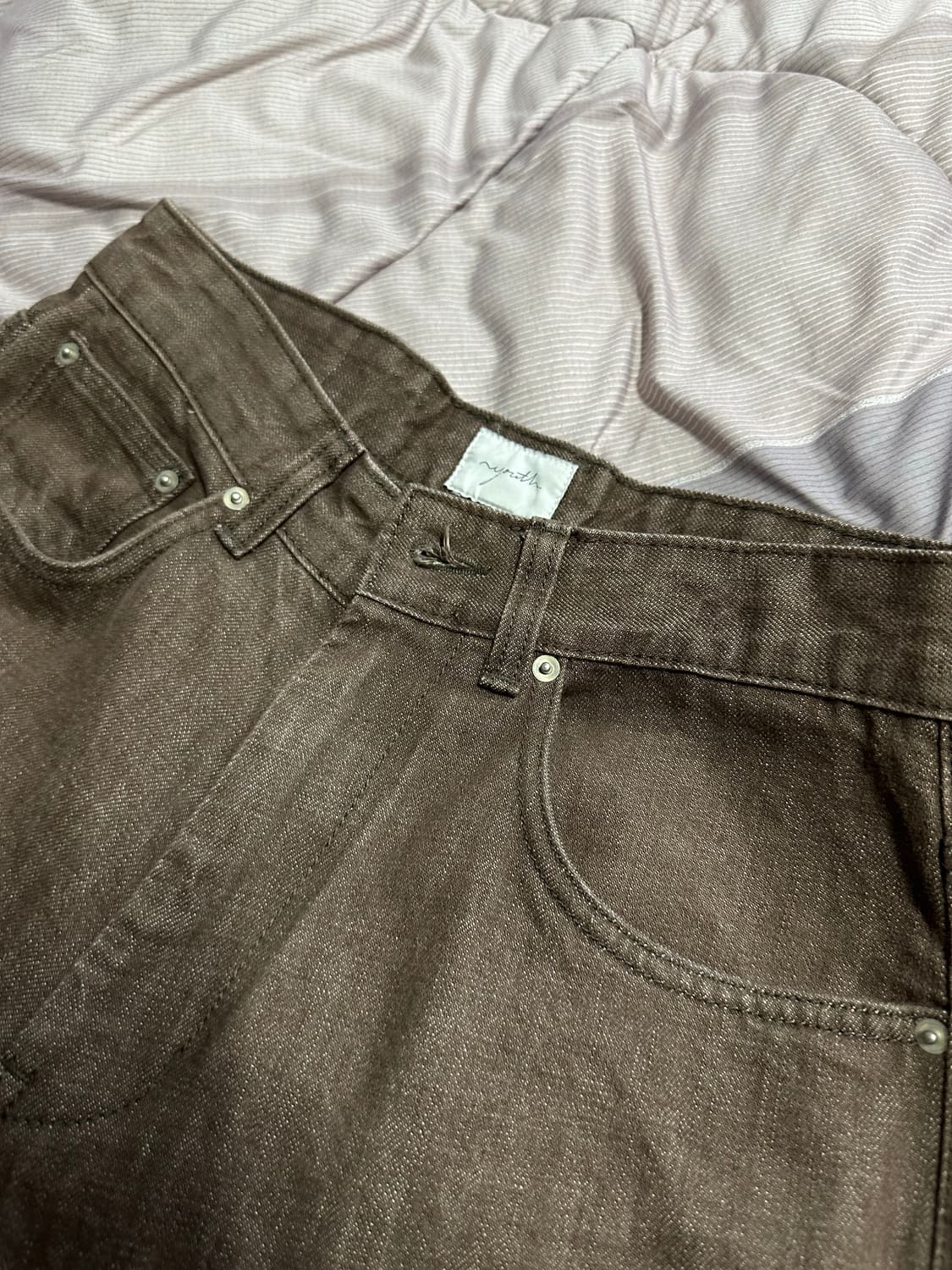 유스 데님 브라운 상품이미지3