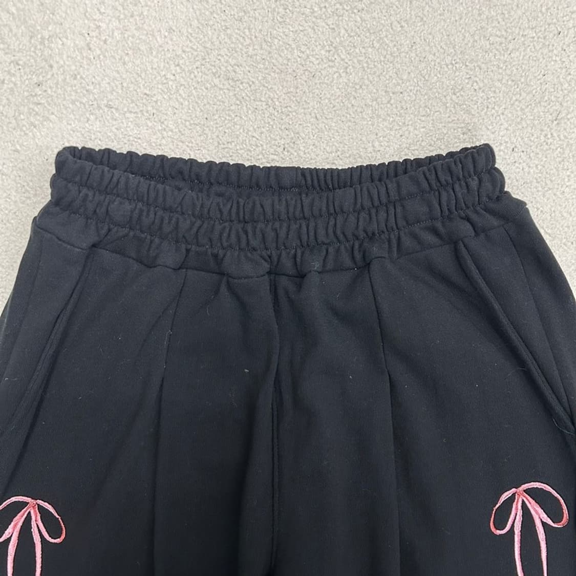 앰블러 리본 투웨이 팬츠 AP801 블랙 M 상품이미지2