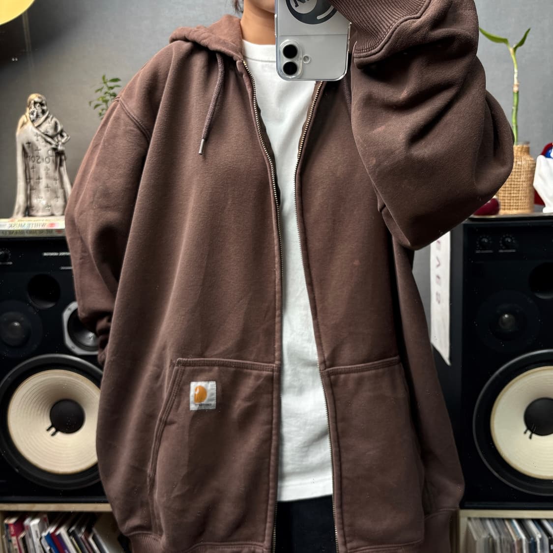 칼하트 레인디펜더 후드집업 상품이미지1