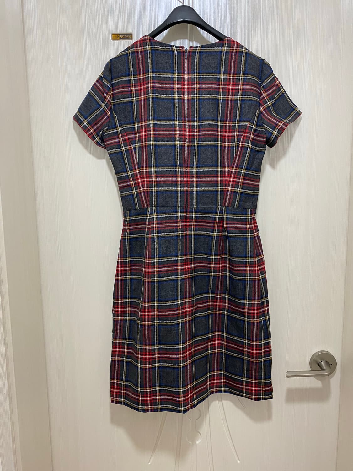 브룩스브라더스 레드 타탄체크 원피스 2사이즈(새상품) 상품이미지5