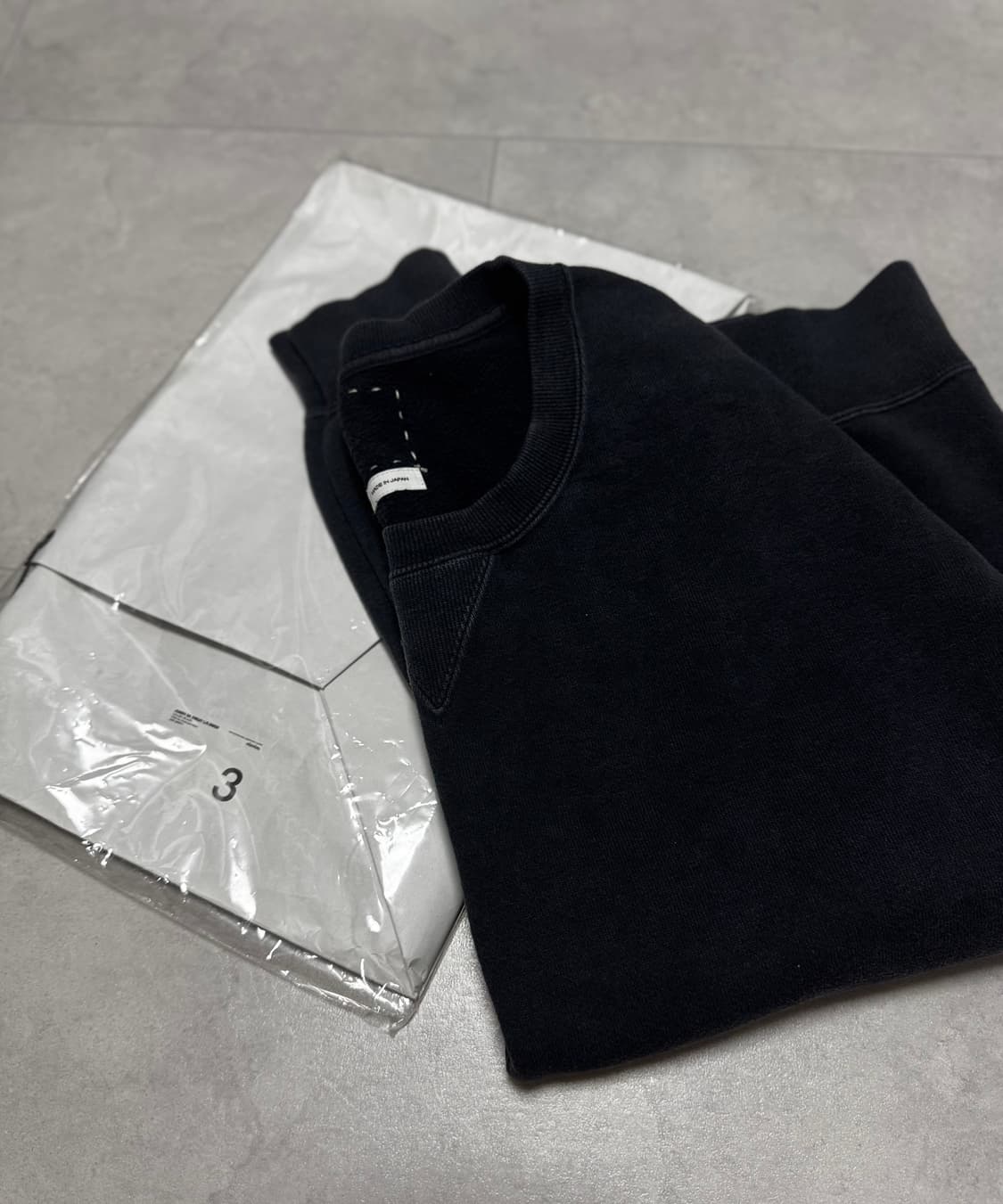 visvim 26ssJUMBO SB SWEAT L/S DMGD 판매 상품이미지1