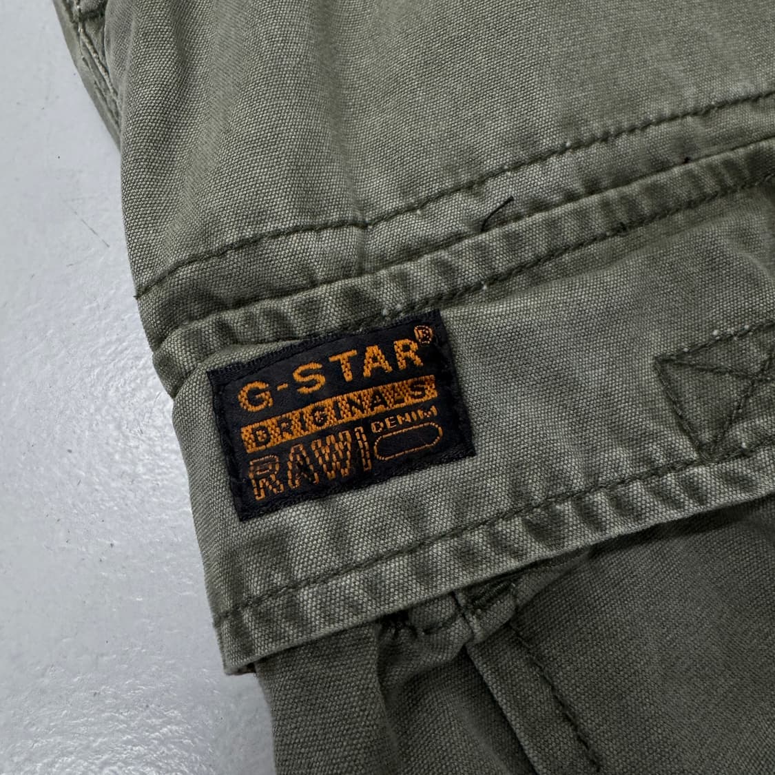 지스타 Y2K 멀티포켓 워싱 밀리터리 와이드 카고팬츠 상품이미지6