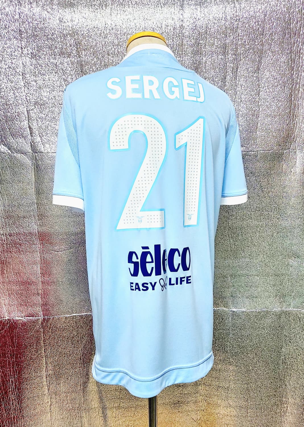 ♤필독♤ Feat 밀린코비치사비치 17/18 SS 라치오 홈 작은 XL 상품이미지3