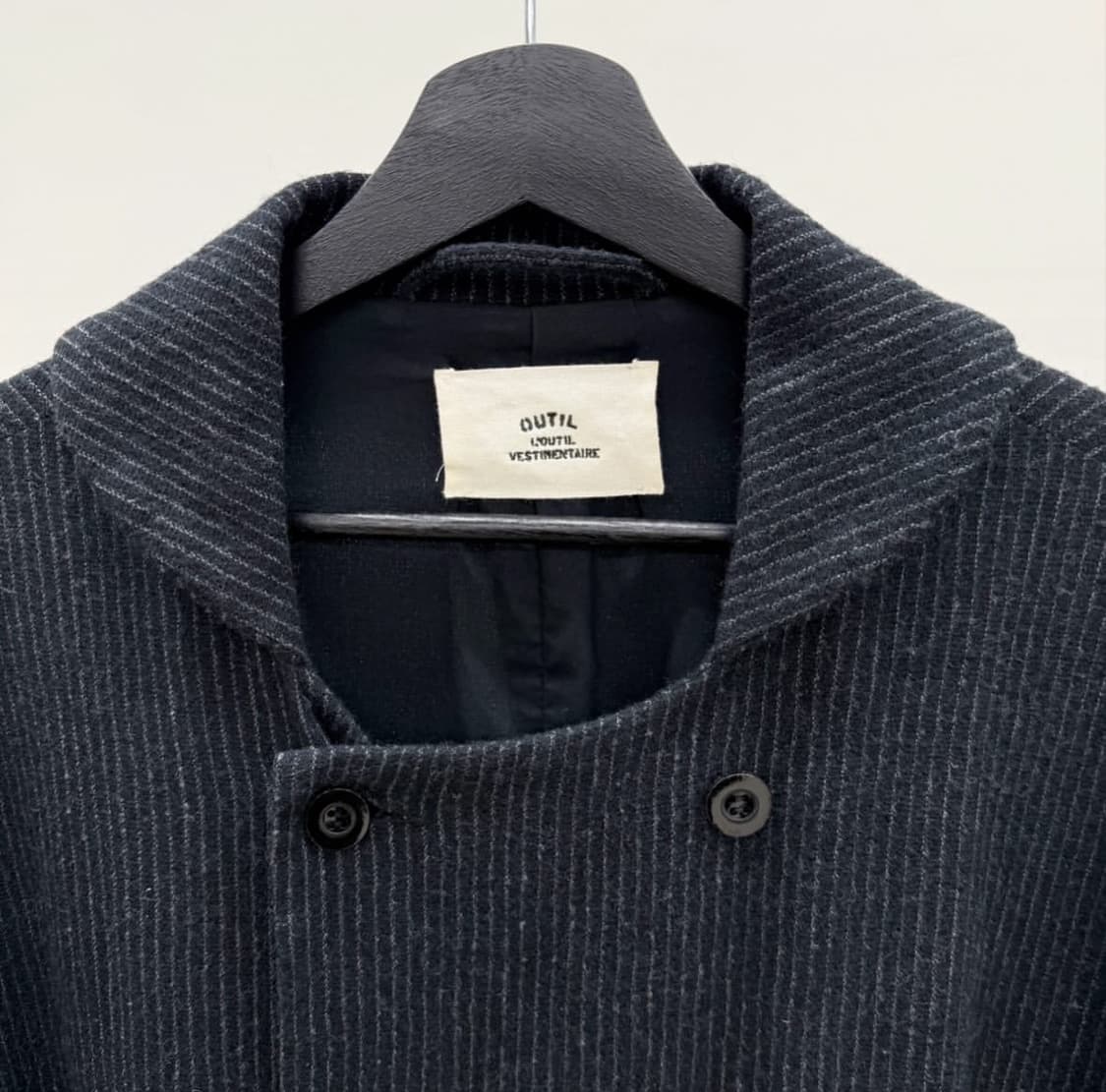 우티 (outil) 스트라이프 코트 상품이미지2