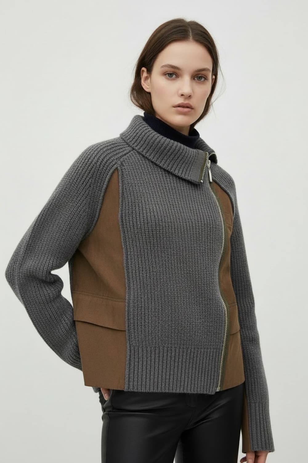 FW22 사카이 니트 수트 이중자켓(2) 상품이미지1