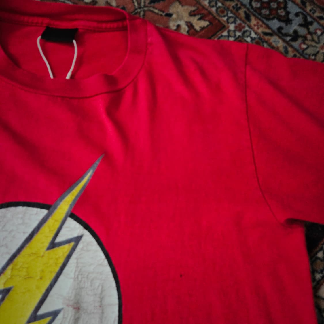 🌊2000 DC comics Flash-Man Tee 싱글스티치 상품이미지4