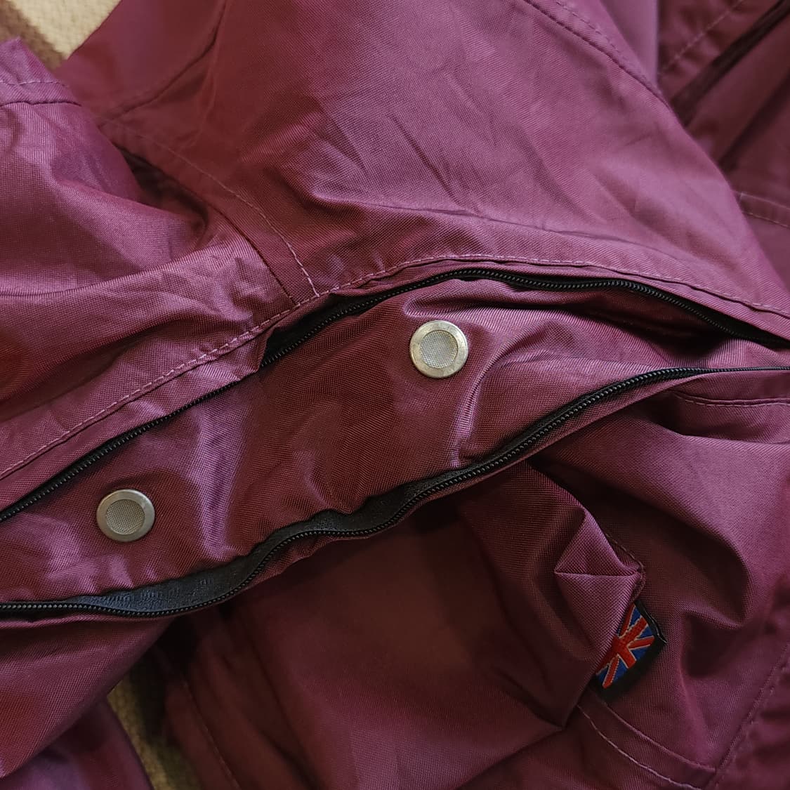 벨스타프 라이더 자켓 핑크 나일론 바이커 자켓 42 상품이미지10