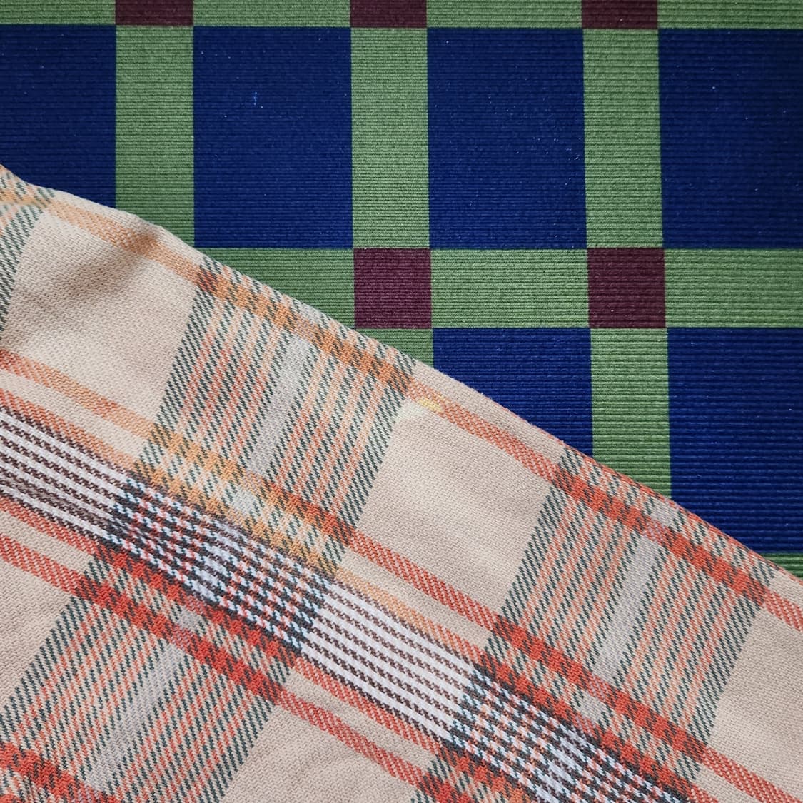 70s Big Mac 제이씨페니 체크 플란넬 워크셔츠 상품이미지5