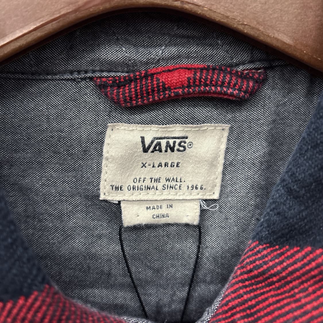 반스 헤비게이지 코튼트윌 버팔로 체크 워크셔츠 N1080 상품이미지9