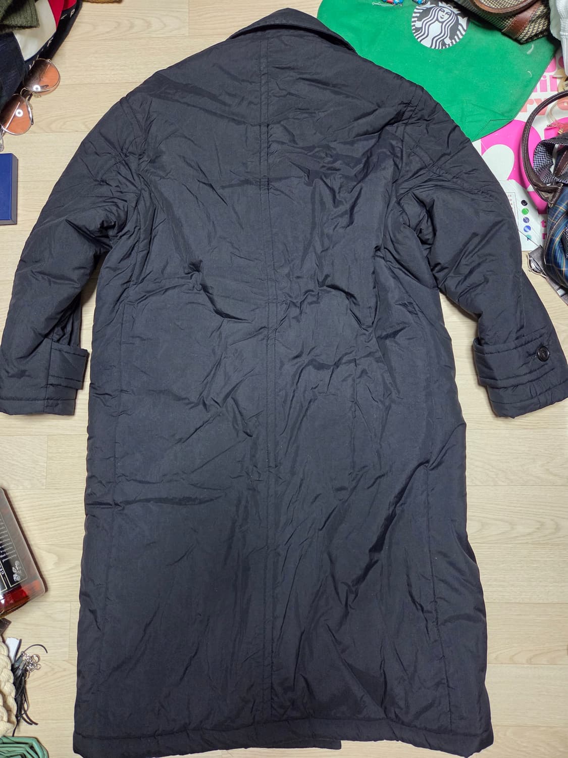 MIMTHEWARDROBE 더블 브레스티드 롱패딩 패디드 코트 상품이미지3