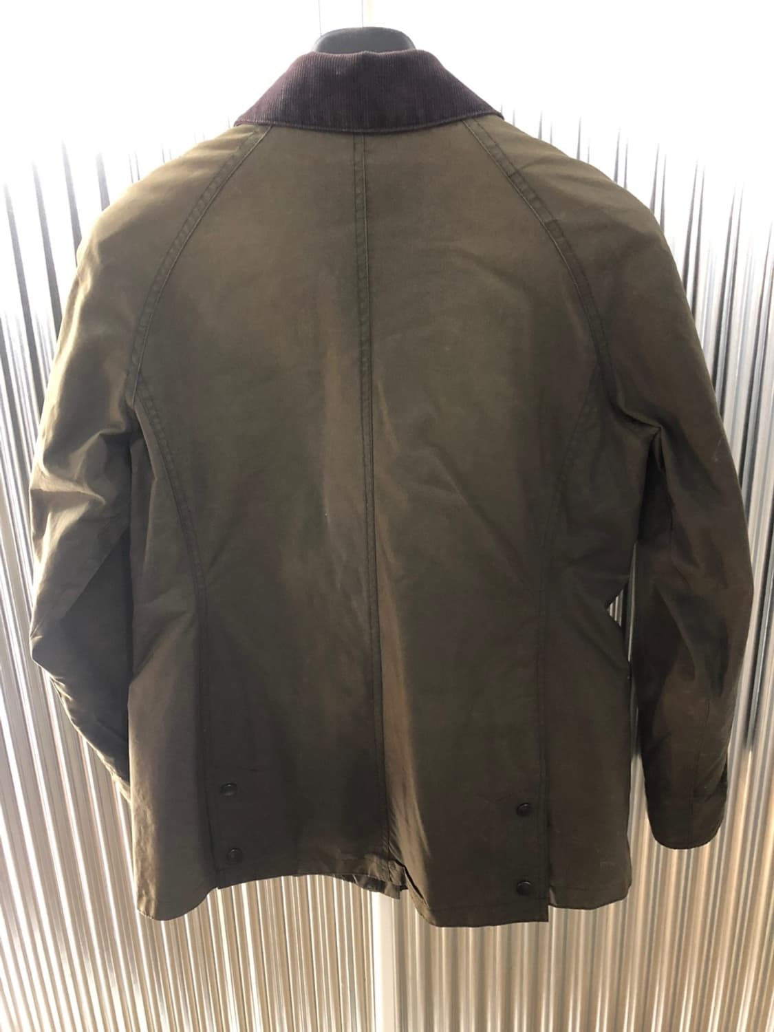 바버 여성 왁스 자켓 UK10 상품이미지4