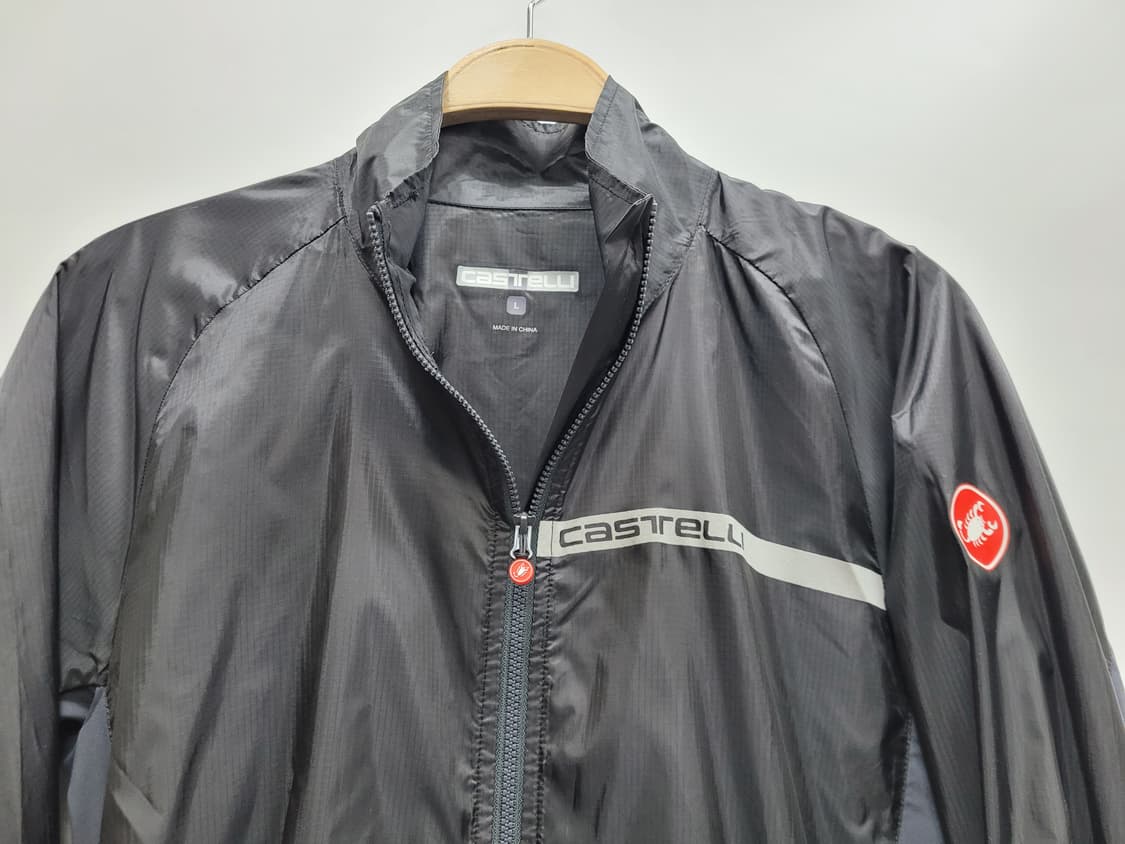 (새상품급) CASTELLI 카스텔리 스쿼드라 스트레치 윈드자켓/남 L  상품이미지3