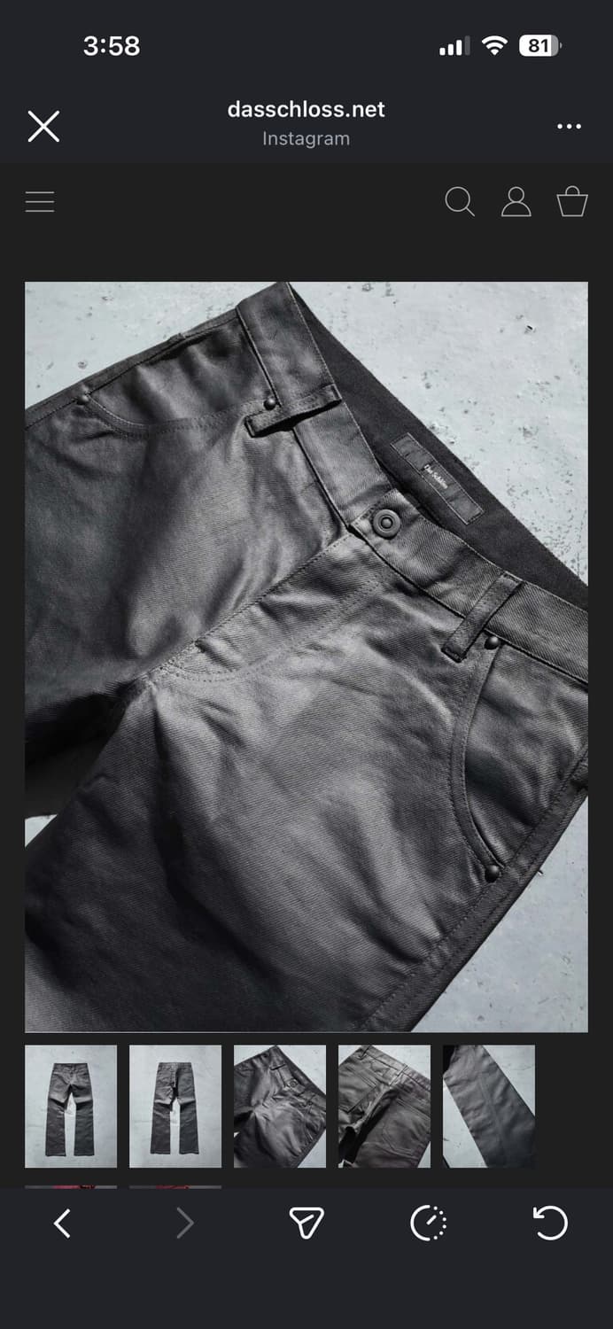 dasschloss(0030) Curved seam pants 상품이미지3