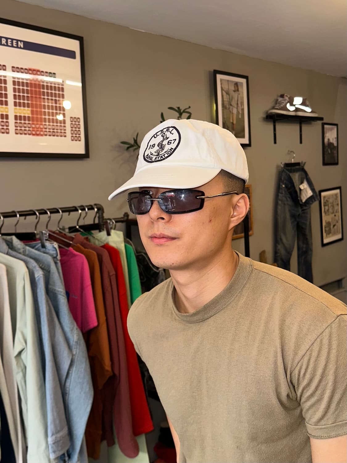 Polo Ralph Lauren U.S Naval patch Cap 상품이미지2