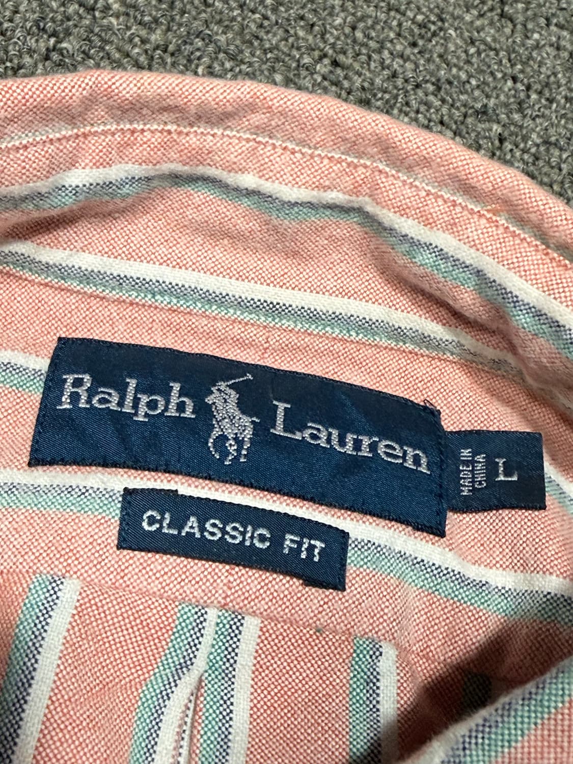 Polo Ralph Lauren 폴로 랄프로렌 컬러 스트라이프 셔츠 상품이미지3