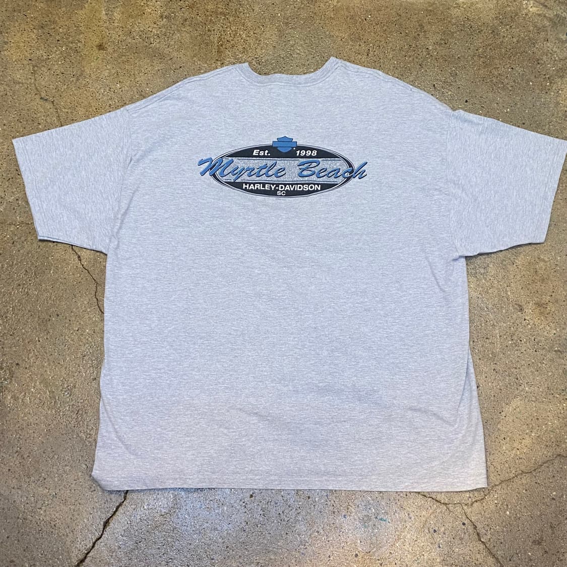 미국 빈티지 할리데이비슨 독수리 프린팅 빅사이즈 반팔티 티셔츠 상품이미지5